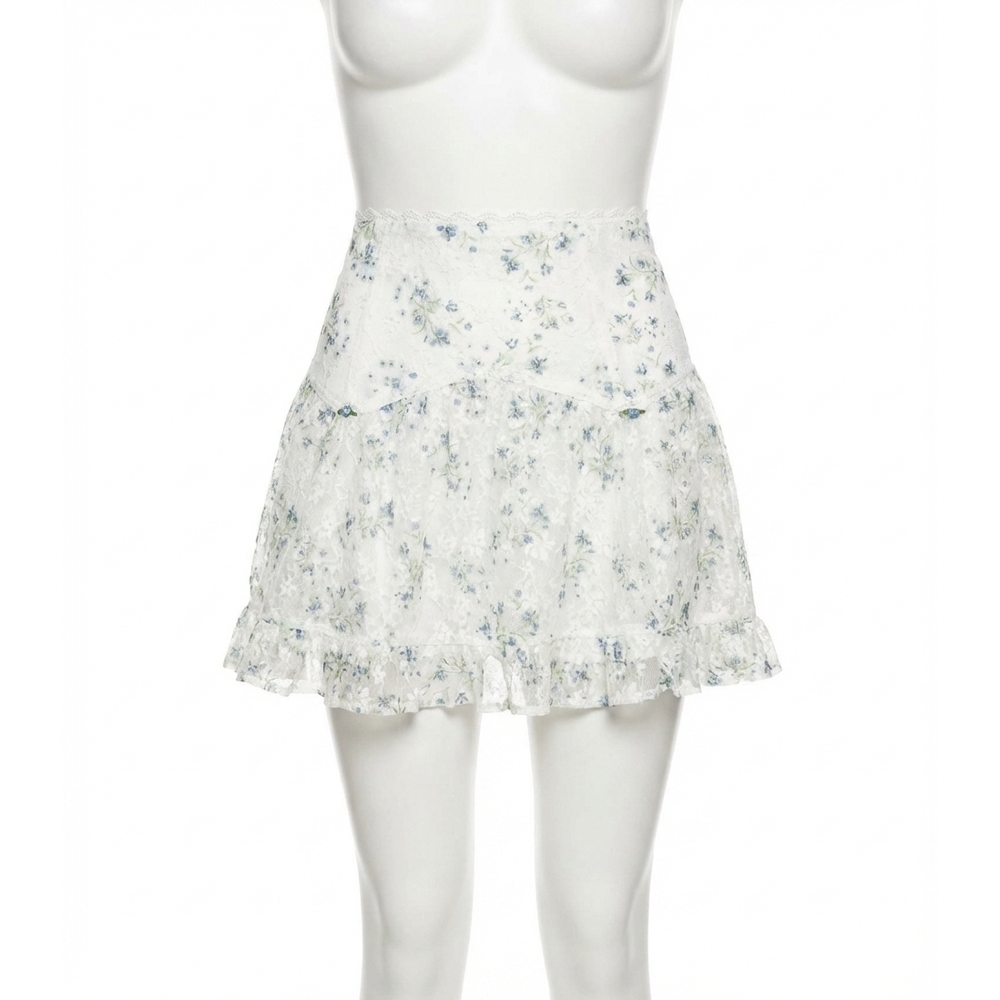 NEW KESTAN milani mini skirt in white